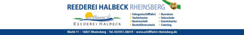 Reederei Halbeck Rheinsberg